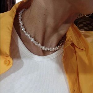 ✨🕯️Heart Shaped Vegan Pearl Necklace